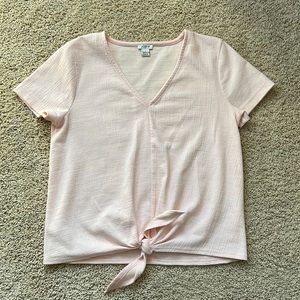 J. Crew Top. Pale pink.